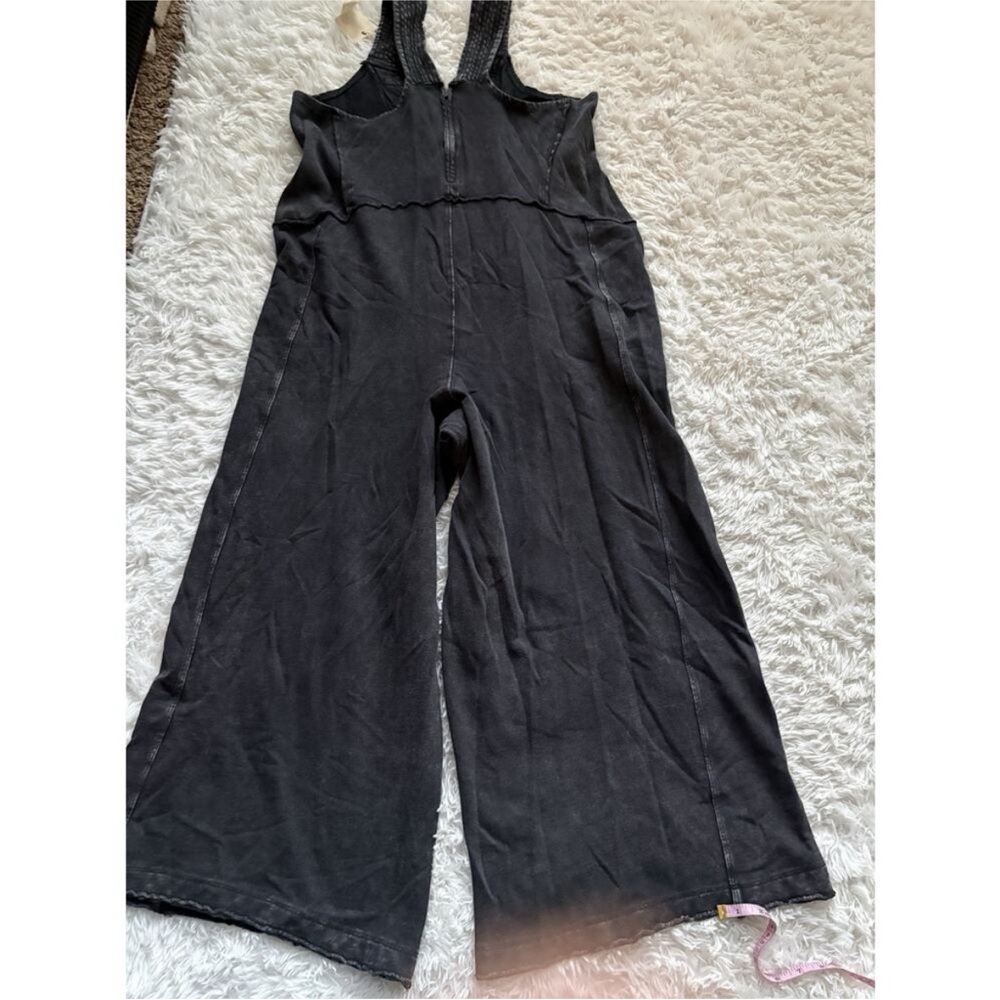easel Black Washed Overalls - Picture 5 of 8